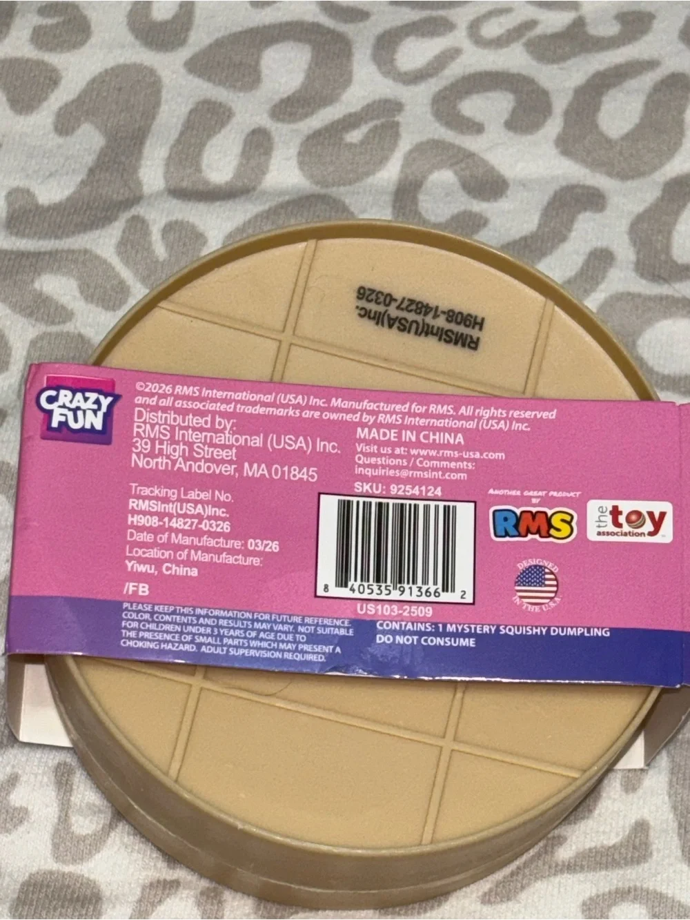 RMS - The Original Mystery Dumpling - Purple Holographic Edition